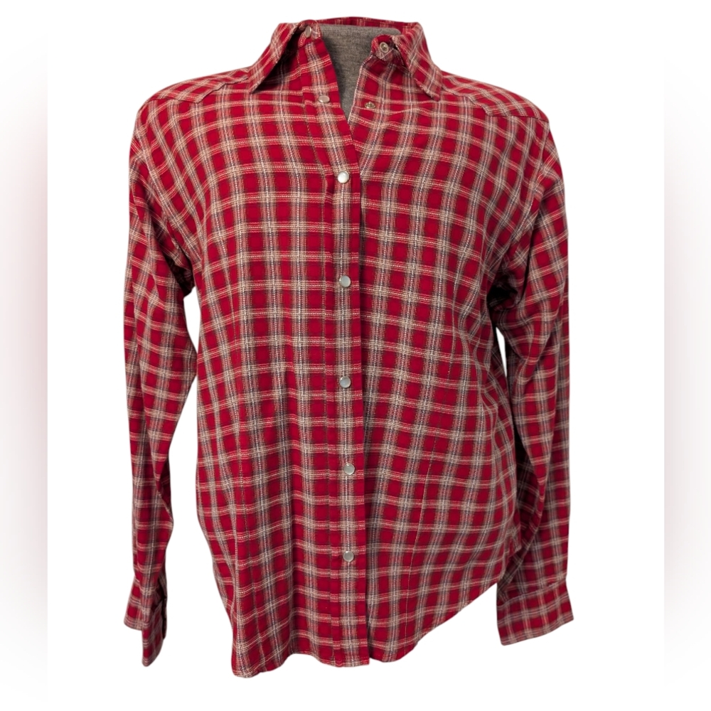 Western Ladies Plaid L/S Shirt
